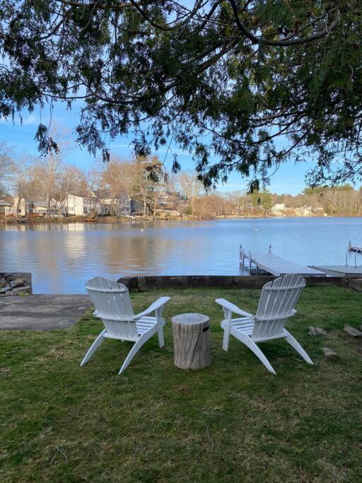 Lake Attitash Waterfront W/ Private Dock Amesbury Exterior foto